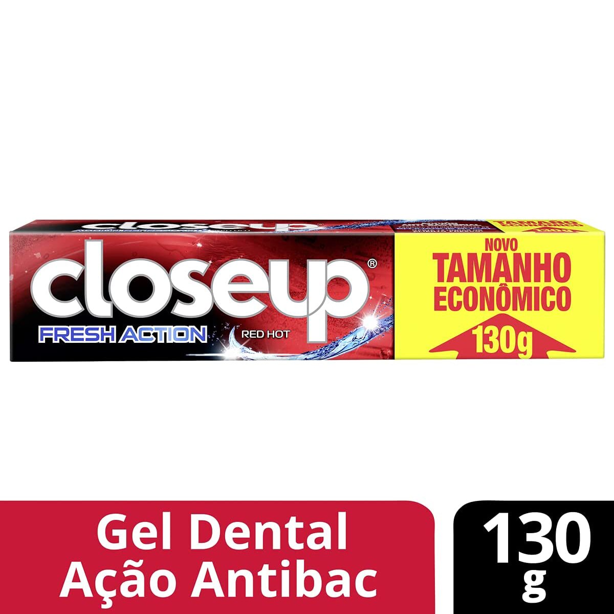 Creme Dental Close Up Fresh Action Red Hot 130g